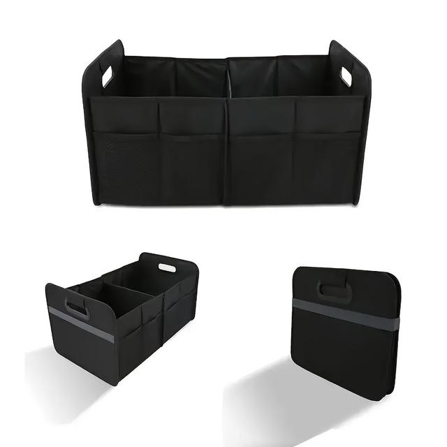TEMU 600d Oxford Cloth Car Organizer Portable Foldable Storage Box