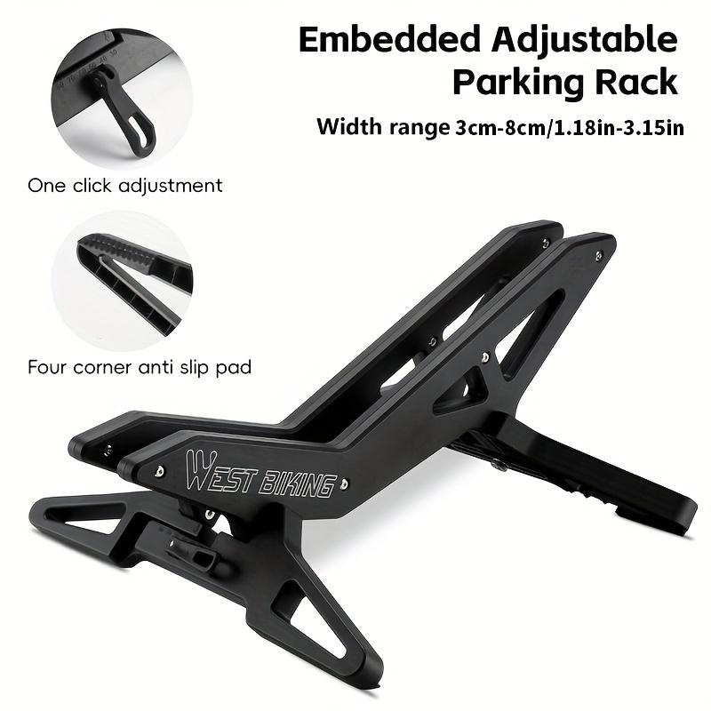 TEMU WEST BIKING Verstellbares Fahrradständer Universal MTB Rennrad Innenraum Garagen Aufbewahrungsständer Fahrrad Reparaturständer Fahrrad Zubehör
