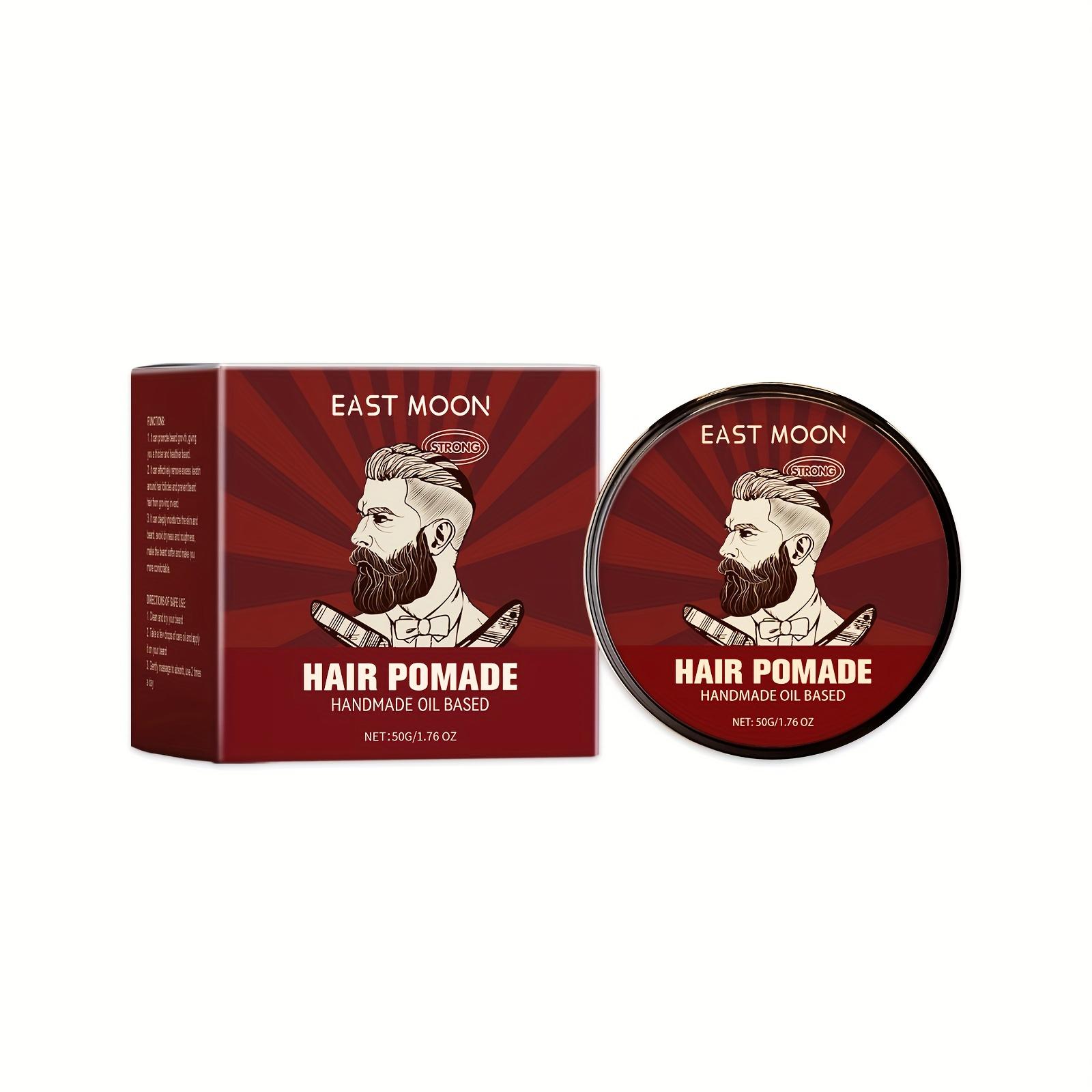 TEMU Men's Hair Moisturizing Styling Cream, Fluffy Lasting Styling Style Fresh Matte Non-sticky 50g