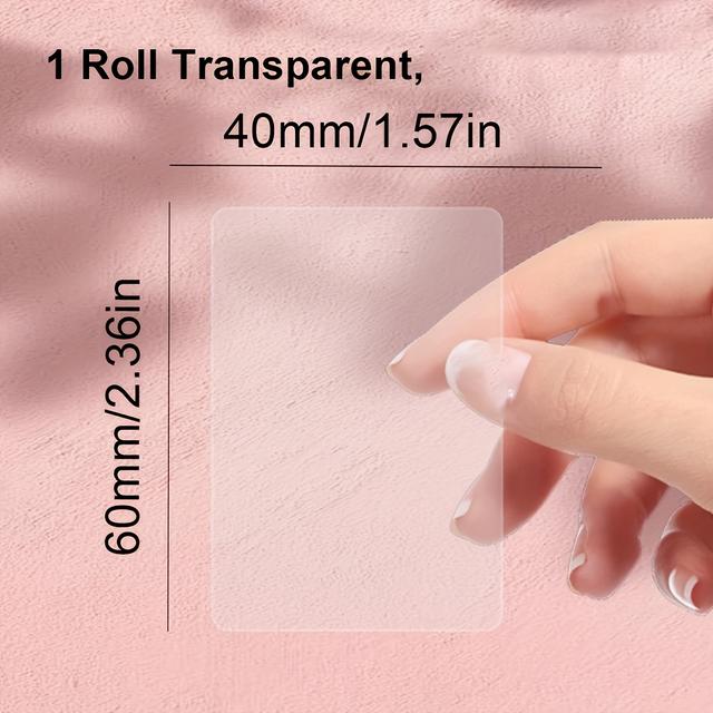 TEMU Termál címkek P50/M110/M221/M220/M120 nyomtatókkal - Tökéletes névcímkékhez, kézműveskedéshez, ajándékcsomagoláshoz, köszönőlevelekhez, palackcímkékhez, címekhez és Valentin-napi dekorációkhoz