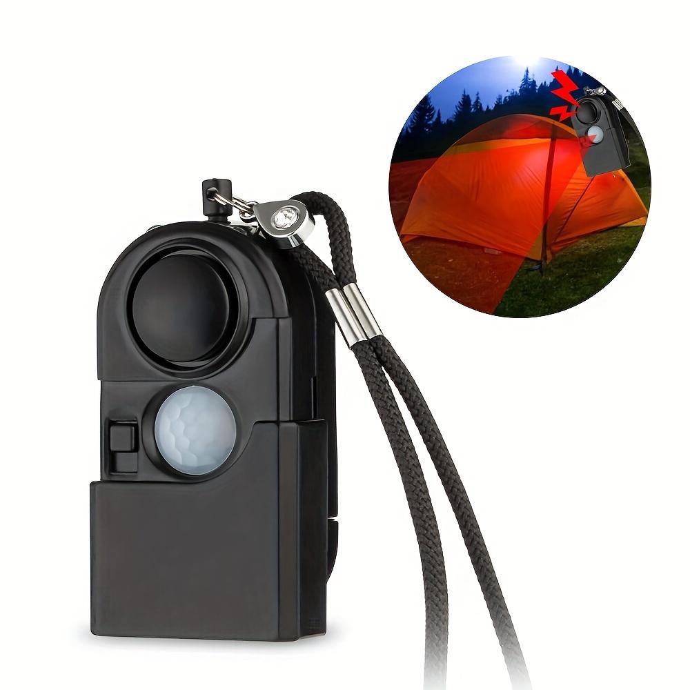 TEMU Portable Mini Motion Detector Alarm 120db Siren Sos Led Light Security Alarm For Kids Safe Personal Alarms