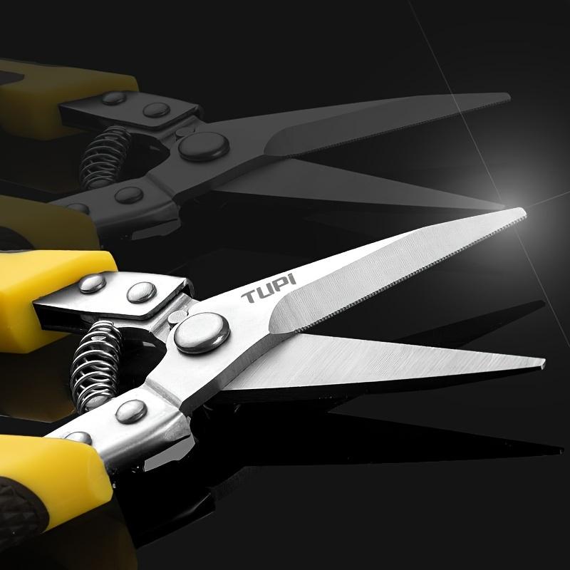 TEMU Industrial-grade, High-powered Scissors For Cutting Iron And Steel Sheets - No Electricity Required