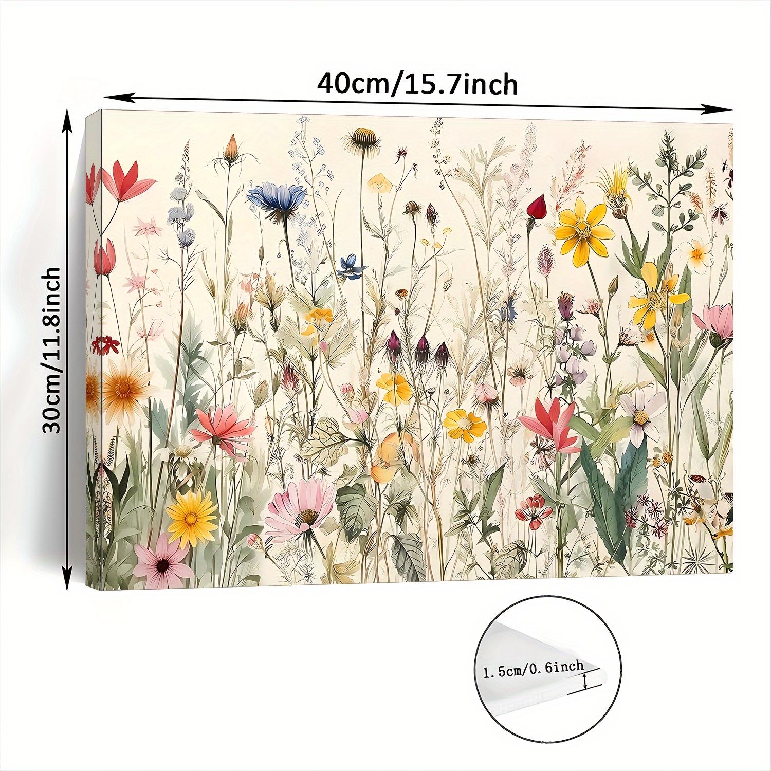 TEMU Canvas Wall Art - 11, 8x15, 7 Inches, Wooden Framed, Vibrant For Living Room, Bedroom, Kitchen & Office Decor - Perfect Gift Idea, Office Artwork|vibrant Wall Art|wooden Frame Art, Wall Decor