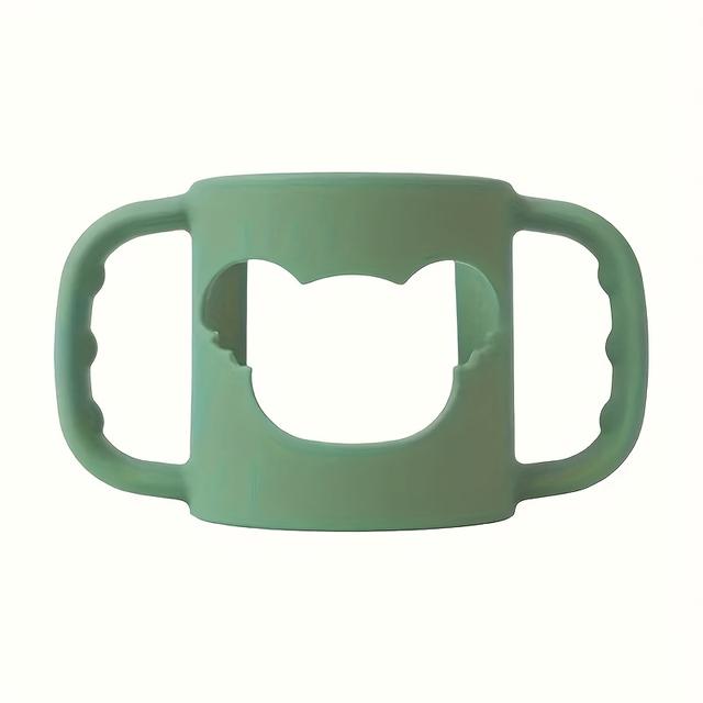 TEMU PANLYNNER Měkká Silikonová Rukojeť pro Dětské Lahve - Přizpůsobivá, Roztomilá & Pohodlná Úchop pro Většinu Lahví