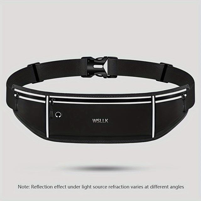 TEMU Компактна Бігова Поясна Сумка, Багатофункціональний Невидимий Ультратонкий Чохол для Телефону, Спортивне Обладнання для Зовнішніх Видів Фітнесу Підходить для Маратонів