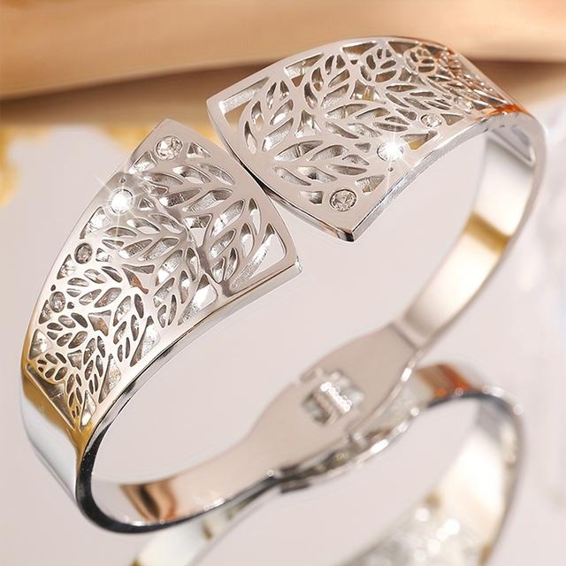 TEMU 2/1pc Elegant And Light Stainless Steel Accessories Durable And Waterproof For Men And Women Everyday Street Travelers Holiday Accessories Party Suitable For Occasions Perfect Gift