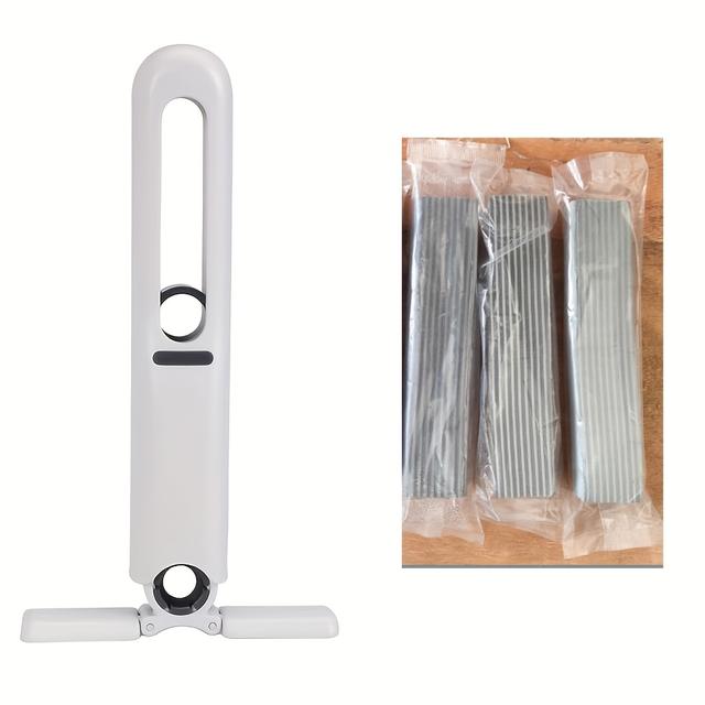 TEMU 1 Set de Limpiador de Orina de Perro, Mini Trapeador Portátil, Trapeador Sin , Cabezal de Trapeador Giratorio, Portátil, Limpieza, No Eléctrico