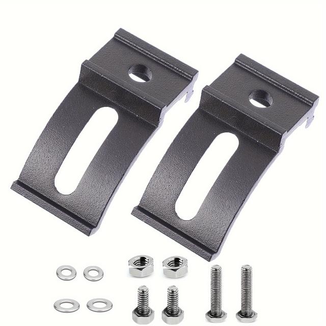 TEMU Led Light Bar Base Car Light Bar Mount Rack Car Accessories Light Bar Mounts Light Slide Bracket Work Light Mounting Bracket Car Light Bars,2pcs