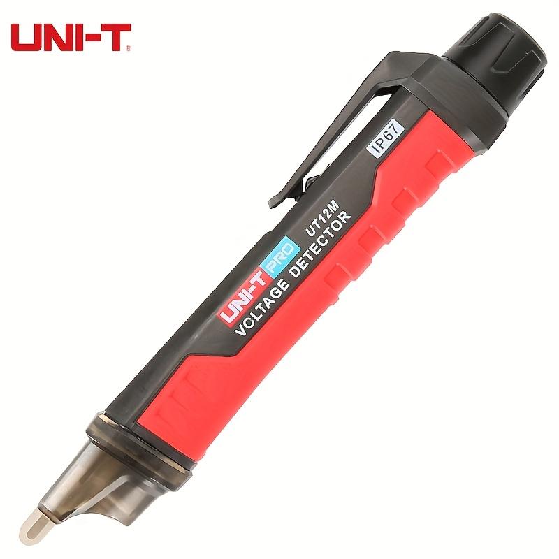 TEMU Uni-t Voltage Detector With Magnetic Solenoid Detection Function Electric Tester, Ac 24v- Voltage Tester Sound And Light Alarm Live/null Wire , Ip67 Waterproof, Ac Circuit Tester Tool