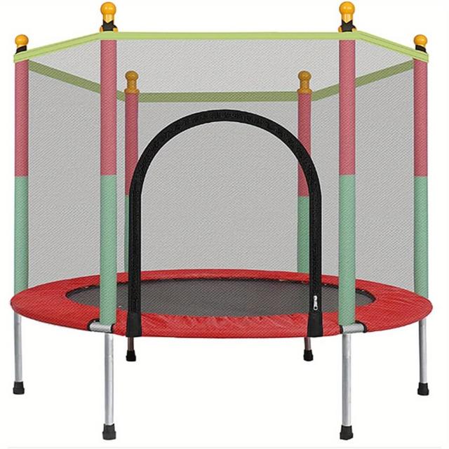TEMU Trampoline For Outdoor And Indoor With A Safe And Strong Mesh For A Fun And Safe Time