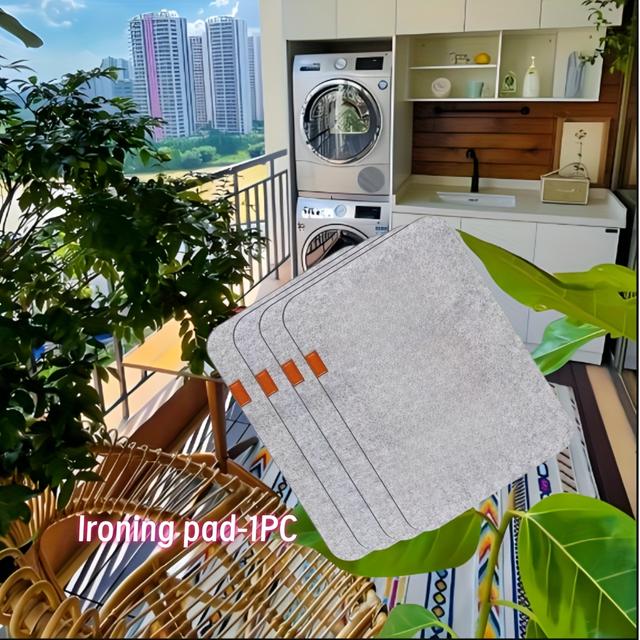 TEMU High-quality Ironing Mat - Sturdy, Easy To Carry, And Resistant To Heat, Ideal For Quilting, Sewing, And Crafts - Collapsible Design, Perfect For For Home And Travel