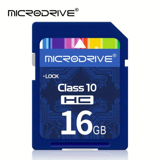 TEMU MICRODRIVE Größere SD Speicherkarte Klasse 10 U3 UHS-I 16G 32GB 64GB 128GB TF Karte 4K HD für Kameras