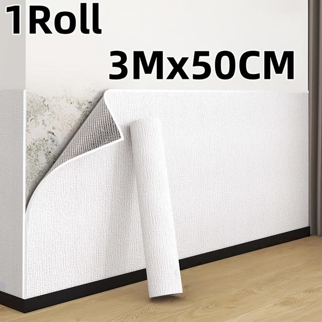 TEMU Selbstklebende Isolier- & Schallschutz-Tapete - Einfache Installation, Hitzebeständige Platte, Zufälliges Musterdesign für Zuhause, Büro, Schlafzimmer, Badezimmer - Modern Minimalistisch