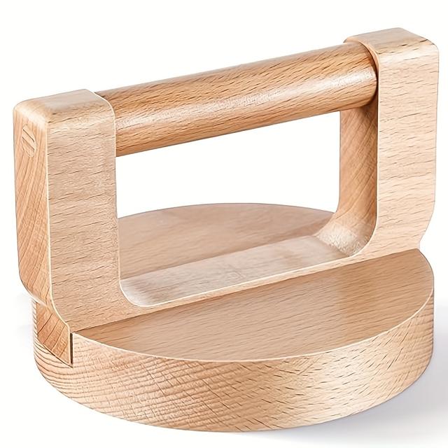 TEMU Ergonomic Bamboo And Wood For Printmaking – Smooth Varnished Bottom, Comfortable Handle, Ideal For Block Printing, , Crafting, And Scrapbooking