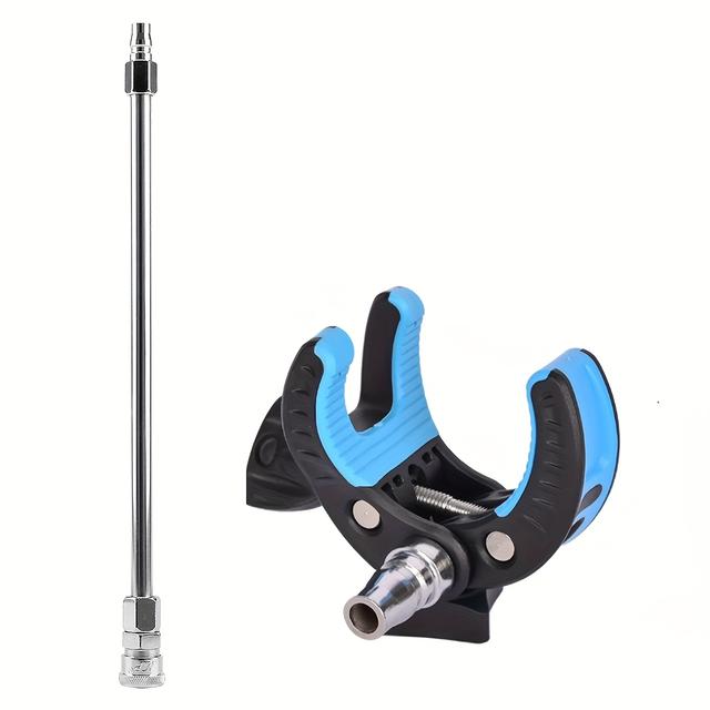 TEMU Snelle Luchtconnector Verlengstang en Clip - Efficiënte Accessoires voor Volwassen Machines, Eenvoudig te Verbinden en Gebruiken