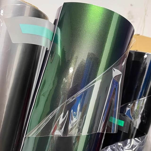 TEMU Diamond Auto-Folienfolie - PVC- Außenverkleidungssticker, 50x150cm