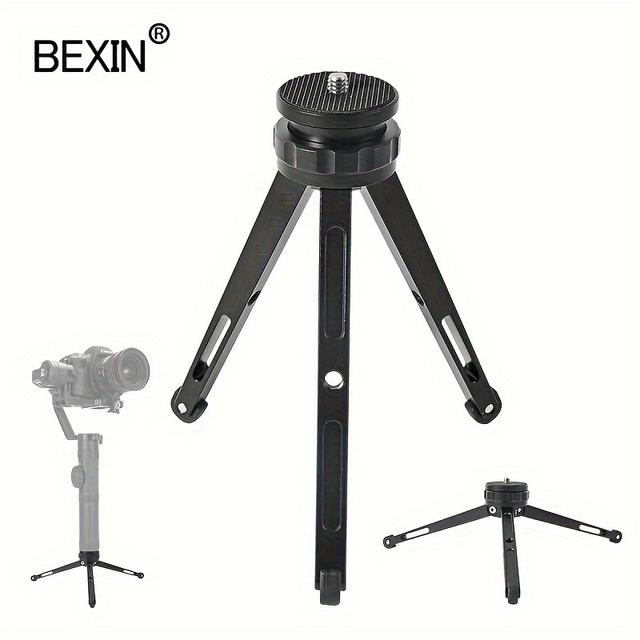 TEMU 카메라 스탠드 미니 삼각대 데스크탑 촬영 삼각대 모노포드 마운트 어댑터 휴대용 소형 포켓 삼각대 DSLR 카메라 휴대폰용