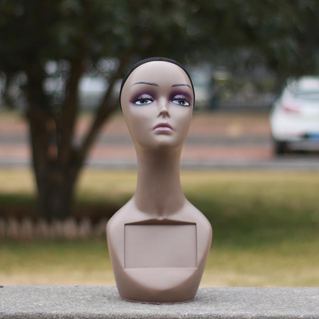 TEMU Kimruima Stylish Mannequin Head Without Shoulder For Wigs Hats Display Jrm010