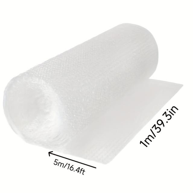 TEMU Bubble Packing Wrap | 39.3 Inch Wide By16.4 Feet Long & | Roll Of Small Cushioning Wrap For Moving, Shipping, Packing, Protecting Breakable Fragile