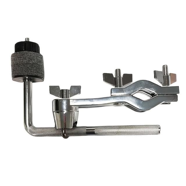 TEMU 1st Universele Cimbalen Verlengset met Draaibare Klem en Cowbell Stand - Professionele Drumaccessoires voor Veilige Installatie