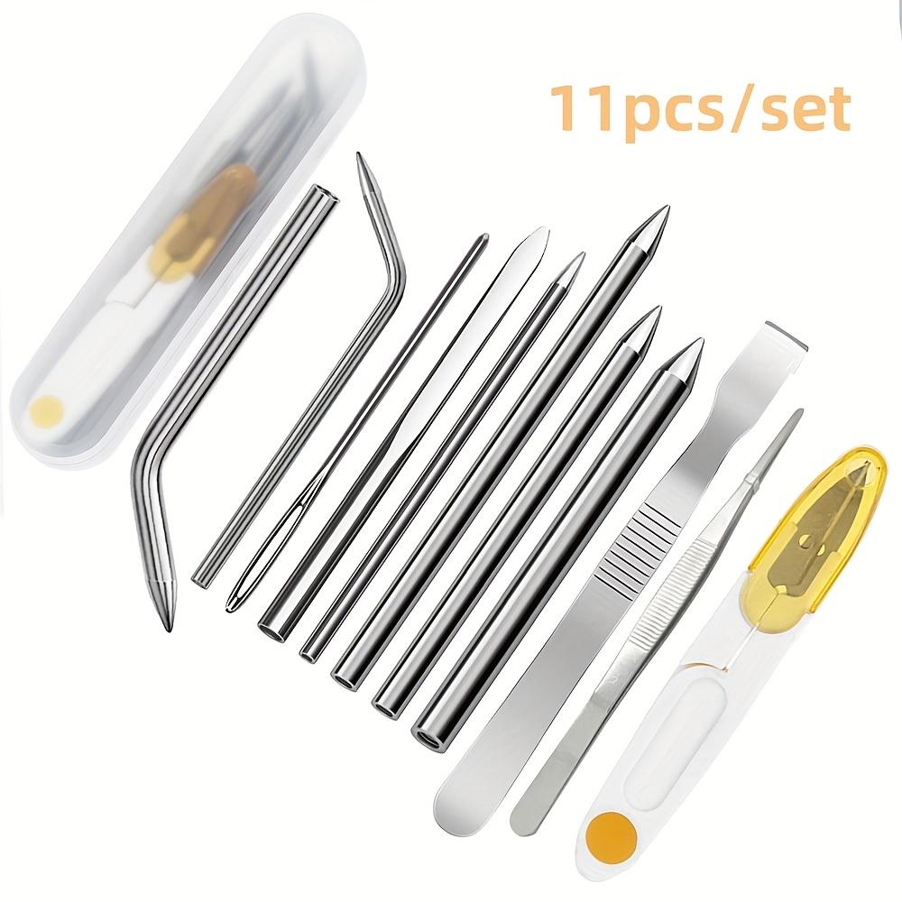 TEMU Paracord Fid Set, Paracord Weaving Needle Includes Storage Box, Craft Weaving Tool Kit, Bracelet, Keychain Knotting Weaving Tool