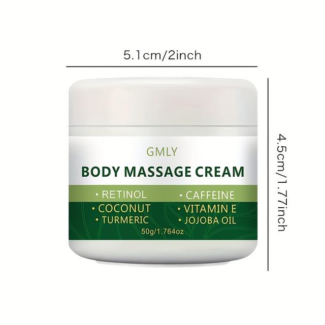 TEMU Firming Body Tightening Cream With Retinol, & Coconut Oil - Hydrating & Toning For Waist, Thighs, Legs, Arms, Hips - Hypoallergenic, All Light Beige Types,