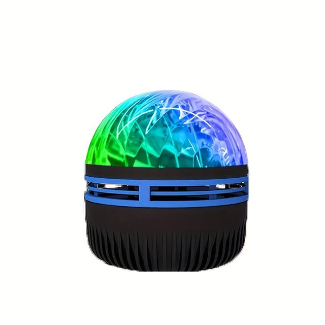 TEMU Buntes romantisches drehbares Projektions-Nachtlicht, Aurora Sternenhimmel-Projektor, perfektes Weihnachtsgeschenk, geeignet für verschiedene Partys und festliche Veranstaltungen