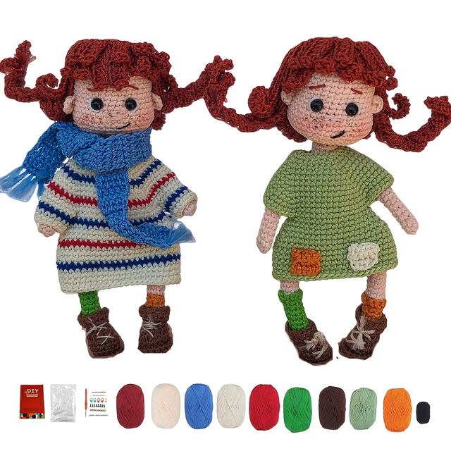 TEMU 1 Set Beginner Crochet Kit, Adult Crochet Set With Text Tutorial, Mini Red Diy Crochet Kit, Cute And Interesting Home Decoration Ornaments, Birthday Valentine's Day Holiday Gift