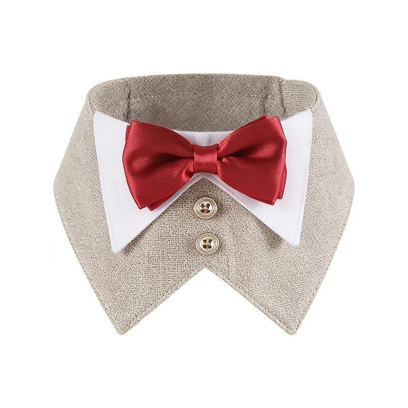 TEMU A Pet Bow Tie Scarf For Parties And Weddings, Suitable For Dogs And Cats, As A Formal Accessory For Dogs' Evening Dresses