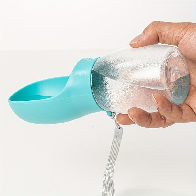 TEMU 1pc Plastic Pet Supplies Water Dispenser Outdoor Travel Water Bottle