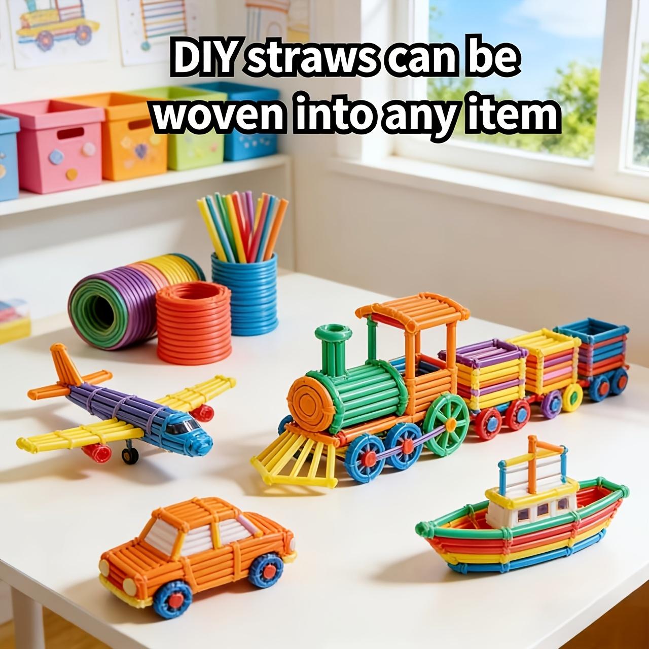 TEMU 200pcs Handmade Woven Straw Set, Woven Shaping Tools, Creative Shaping And Kitchen Utility Tools, Handmade Enthusiasts Shaping Woven Straws