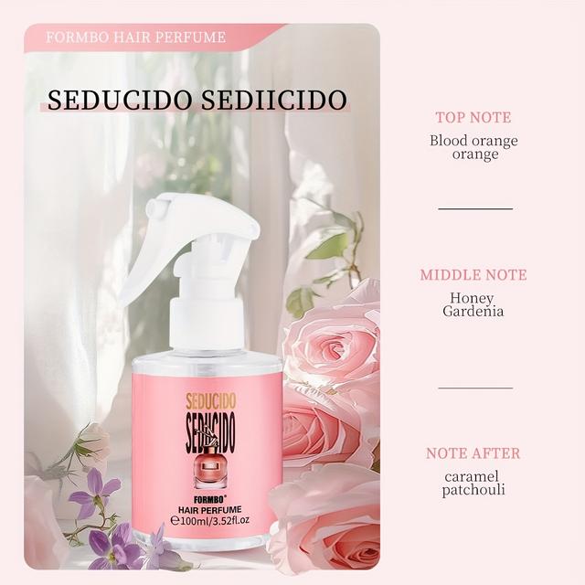 TEMU Hair And Clothing Fragrance Spray (100ml) Offers Long-lasting Scent, Freshness, Revitalizes Hair, And An . Available In 4 Fragrances - Perfect For Valentine's Day, Christmas, And Party Gifts