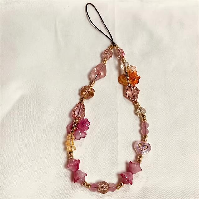 TEMU 1pc Colgante de Estilo Vintage para Funda de Teléfono con Correa de Muñeca