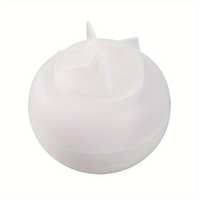 TEMU Універсальна силіконова форма для виготовлення свічкових банок, коробок для зберігання прикрас та домашнього декору - Епоксидна смола, цемент, бетон, гіпсова глина з кришкою