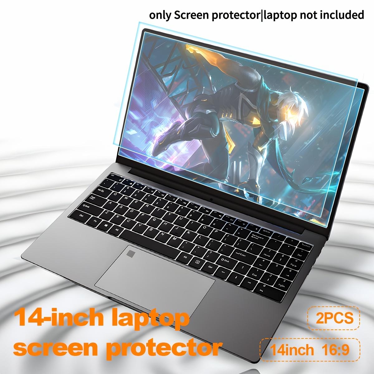 TEMU 2pcs 14 Inch Notebook Anti-fingerprint High-definition Screen Protector, Anti-blue Light Radiation, Scratch-proof, Anti-fingerprint Protective Film