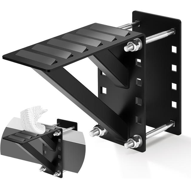 TEMU Gadfish Trailer Step, Trailer Step Mount, Boat Trailer Steps, Heavy Duty Step Holder, Suitable For 3 X 6 Inches Trailer Frame, To 150 Lbs, Black