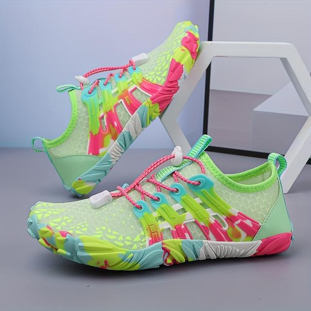 TEMU Snabbtorkande sportvattenskor, lätta och mjuka strandskor, halkfria och lätta vardagsskor, inomhusfitness och yoga, lämpliga för simning, strand och vadning