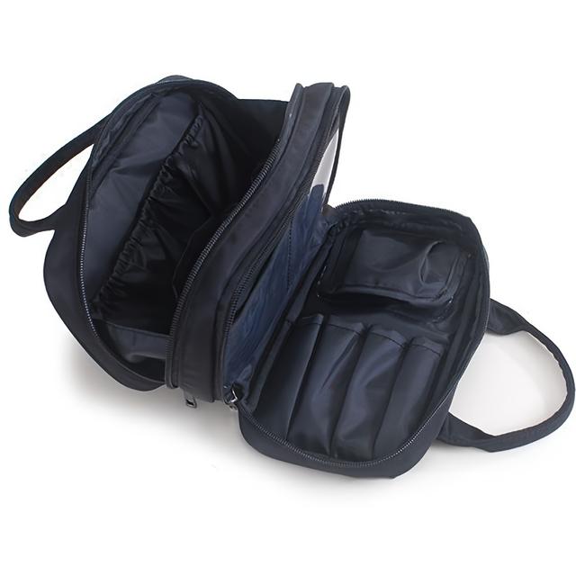 TEMU 이중층 다기능 여행용 화장품 보관 가방 대용량 메이크업 브러쉬 뷰티 도구 가방 휴대용 코스메틱 박스 선물 워시백|화장품정리함