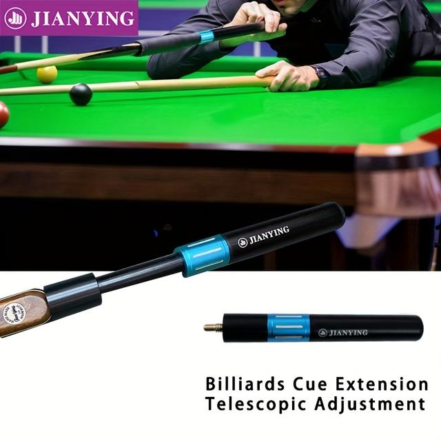 TEMU 11-inch Billiard Cue Extension - Fit For Snooker & Pool Sticks, Durable Pe Material, Perfect Gift For Holidays