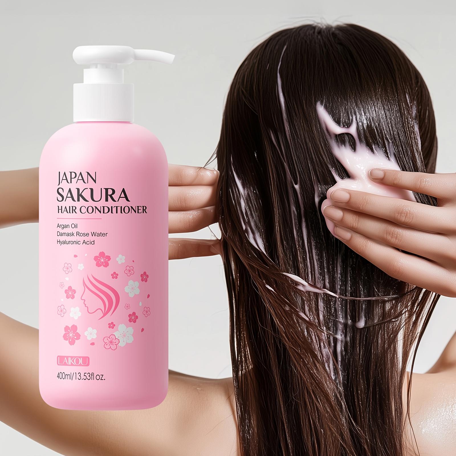 TEMU Sakura Hair Conditioner 400ml, Frizz Hair, With Vitamin C & Hyaluronic Acid