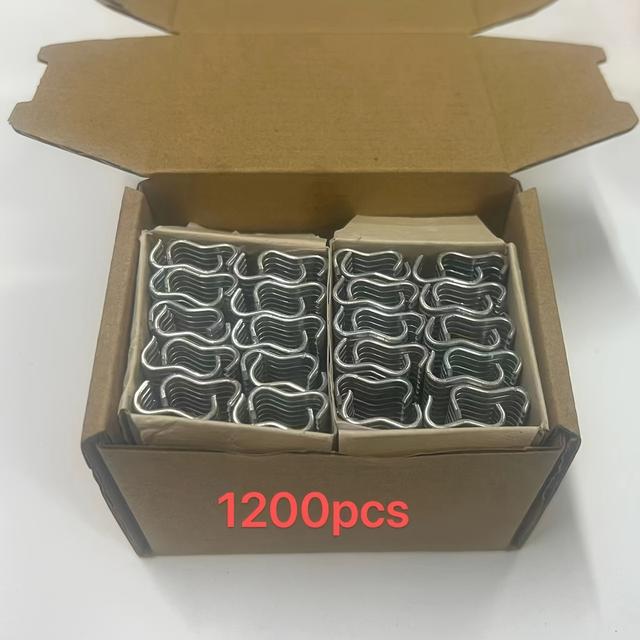 TEMU 600pcs/1200pcs Of Heavy-duty - Quick Mesh Fence Fasteners For Installation