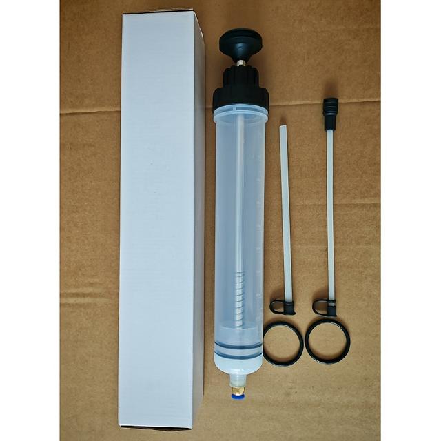 TEMU Manual Car Oil Extractor And Refill Pump, Vehicle Maintenance Tool, Clear Measurement , Sturdy Build, Fluid Extraction Tool, Car Enthusiasts