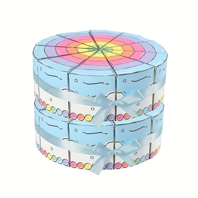 TEMU Ajándék / 20. Születésnapi Ajándékdobozok, Háromszög Ajándék Csomagoló Dobozok, Party Ajándékok, Születésnapi Dekorációk, Party Kellékek