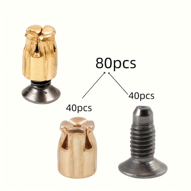 TEMU Inserções de Extensão de Dobradiça Reutilizáveis Disponíveis em Embalagens de 40 ou 80, Adequadas para Reparar Fixadores de Painéis de Portas