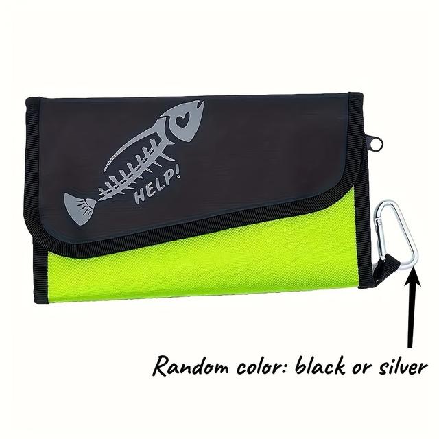 TEMU Multifunktionale Nylon-Köder-Aufbewahrungstasche mit abnehmbarem Verschluss, unabhängiger -Organizer und tragbarem Köderhalter für einfaches Transportieren