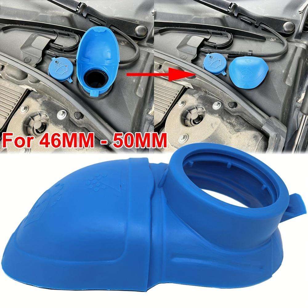 TEMU Car Windshield Washer Fluid Reservoir Filler Cap With Funnel - Durable Plastic, Fits Most Vehicles, 1.81"-1.97" Size,