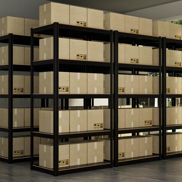 TEMU Storage Shelves Metal Shelves Steel Rack 180cm 5 Layers Metal Storage Rack Height Adjustable Storage Shelves, Standing Shelf