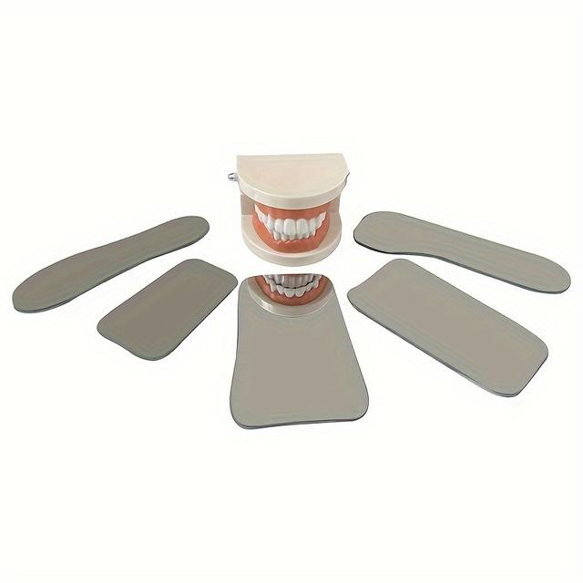 TEMU Double Sided Thickened Glass Photography Mirrors Set For Intraoral Shots, Sizes Reflector Boards