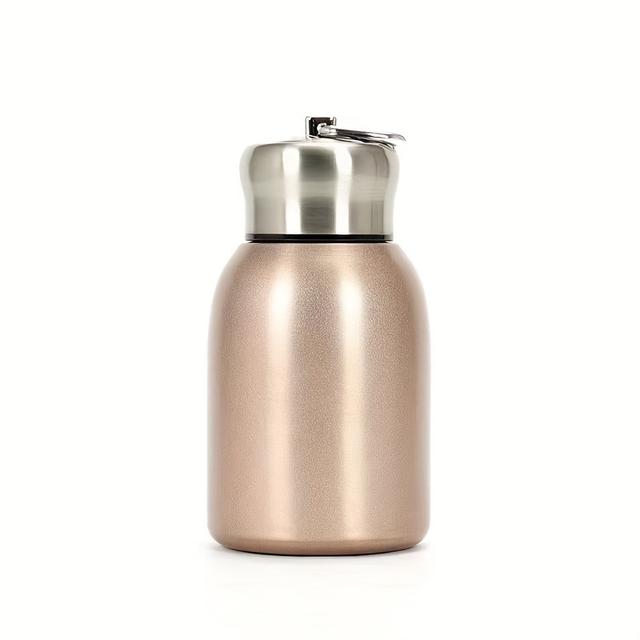 TEMU Šik Mini Izolovaná Nerezová Vodní Láhev - Přenosná & Kompaktní, Ideální pro Aktivity v Přírodě