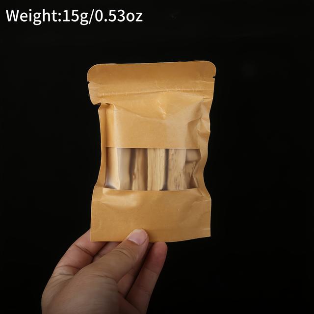 TEMU 15g/22g/50g Palo Santo Krátké Kadidelnice – pro Duchovní Čištění, Relaxaci a Meditaci, Domácí Vůně – Udržitelný Skladba – Alternativa k Imagination